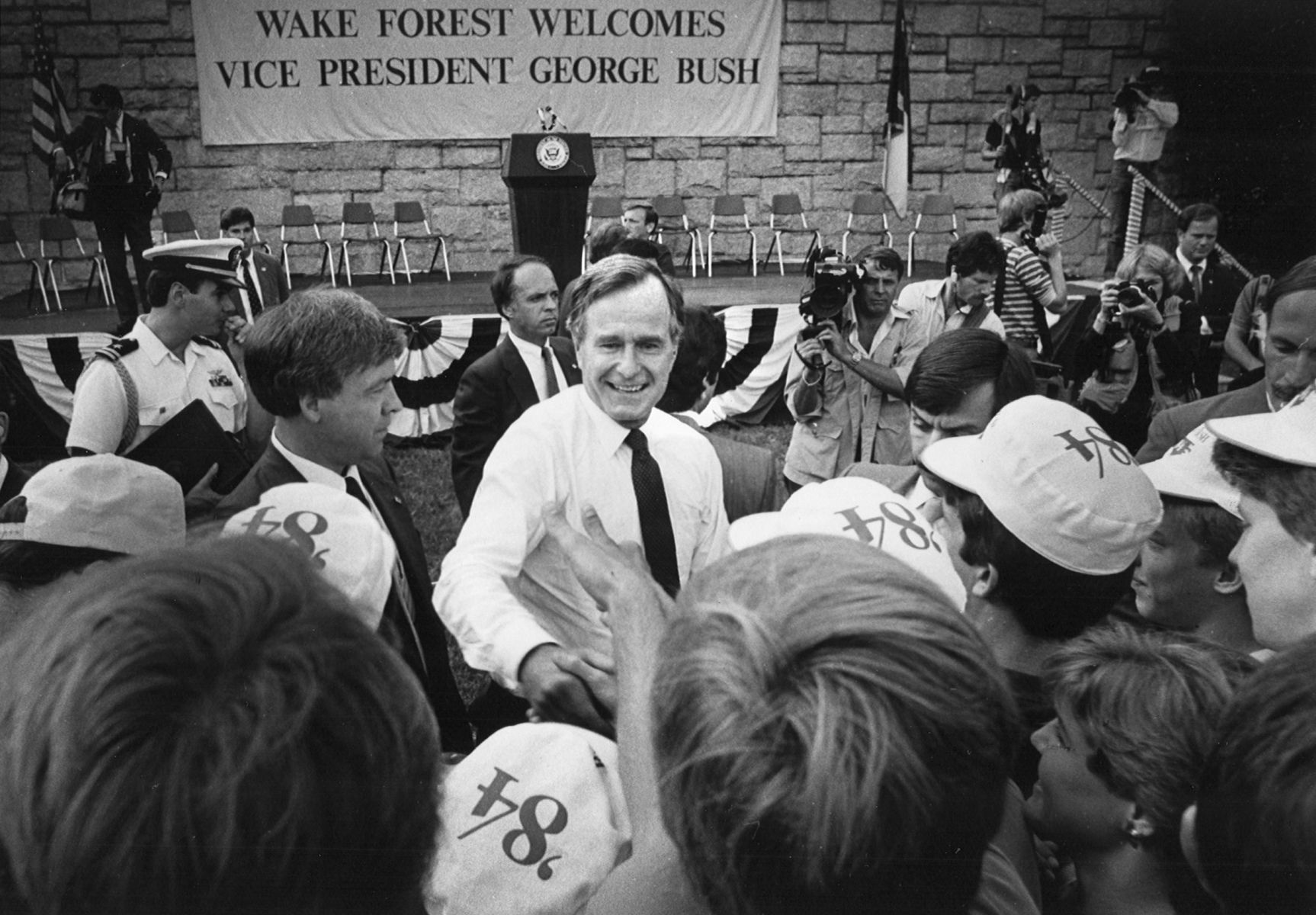 President Bush visit